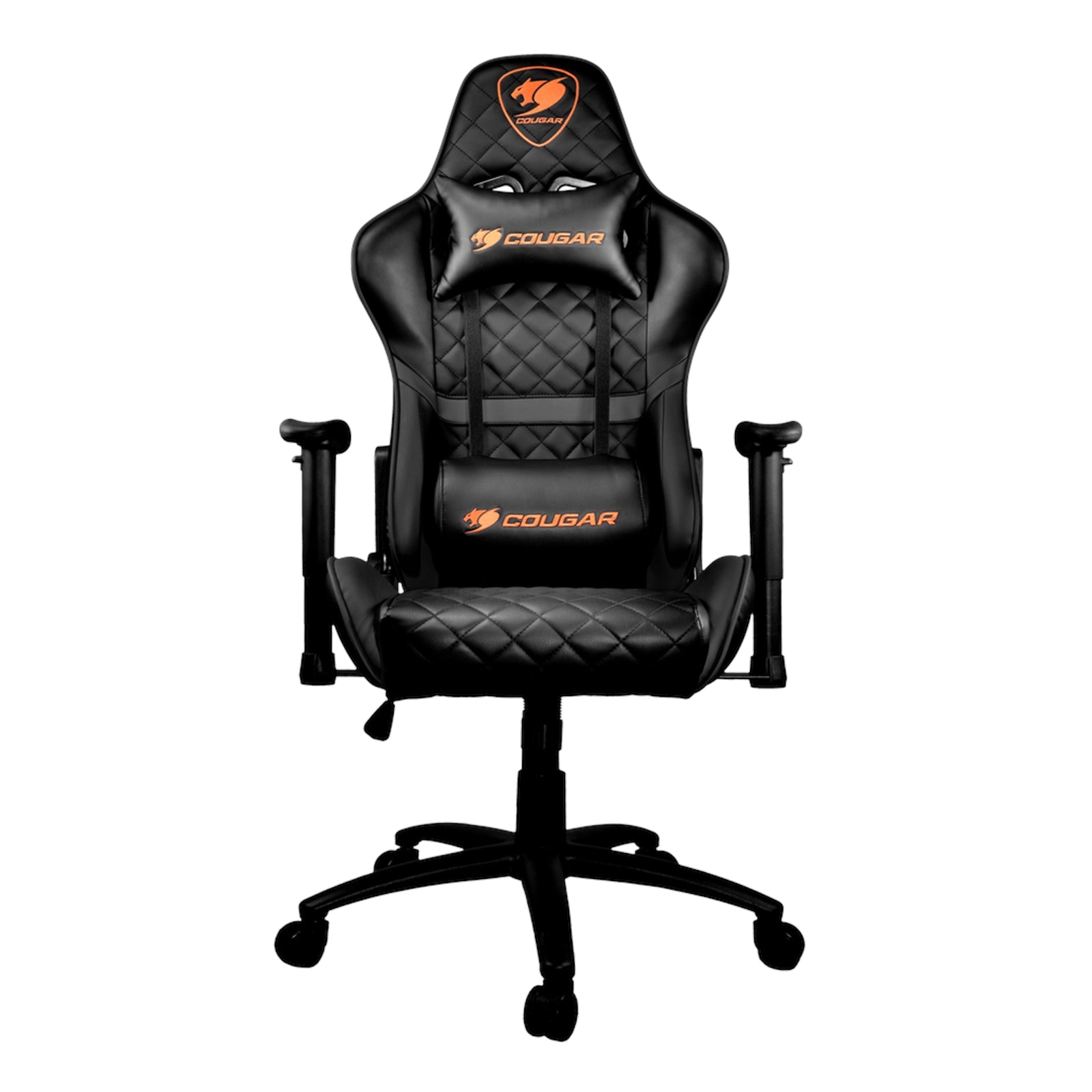 Cougar Armor One Gaming Chair with Reclining and Height Adjustment Black