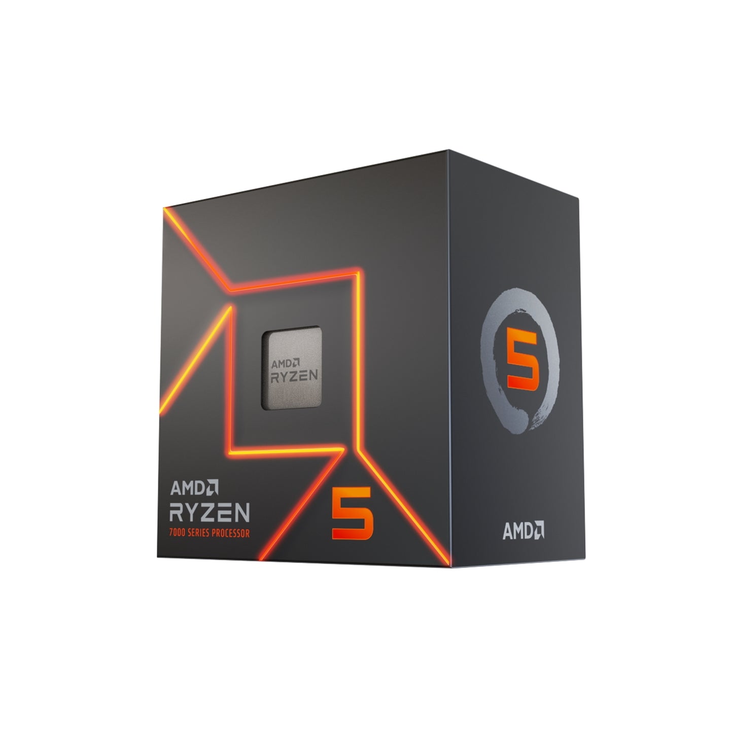 AMD Ryzen 5 7600 3.8GHz 6 Core AM5 Processor, 12 Threads, 5.1GHz Boost, Radeon Graphics