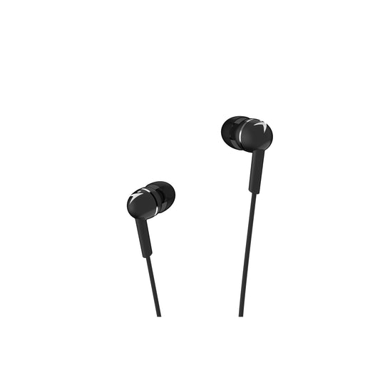 Genius HS-M300 In-Ear Headphones with In-Line Controller and Mic, Black